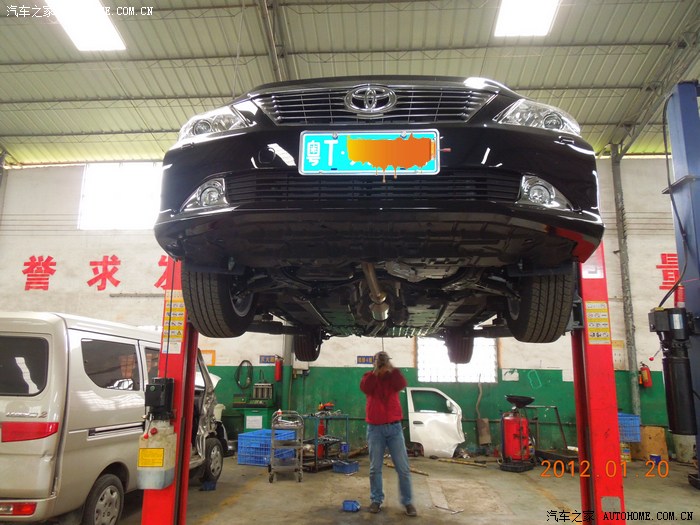 【图】论坛首发,第七代凯美瑞底盘揭秘,来看底