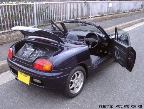 铃木K-Car跑车，卡布奇诺0.7，很小很精神!