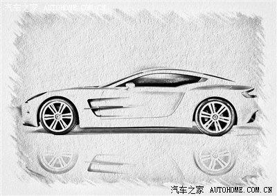 只需要四角钱买一张素描纸!_法拉利