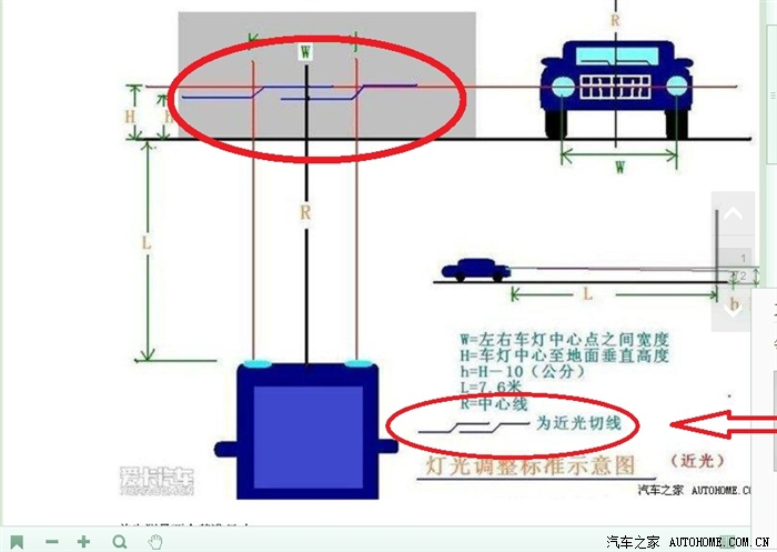 烧水汽车请进,12代皇冠前大灯的调节照片!