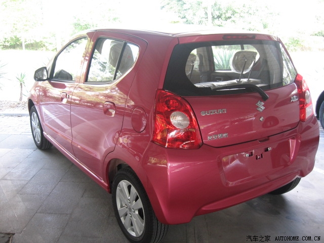 中秋节送老婆09款自动豪华型红色奥拓,多图求