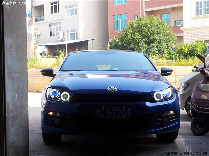 【图】尚酷1.4T单增压 改装双疝气、4透镜+4恶