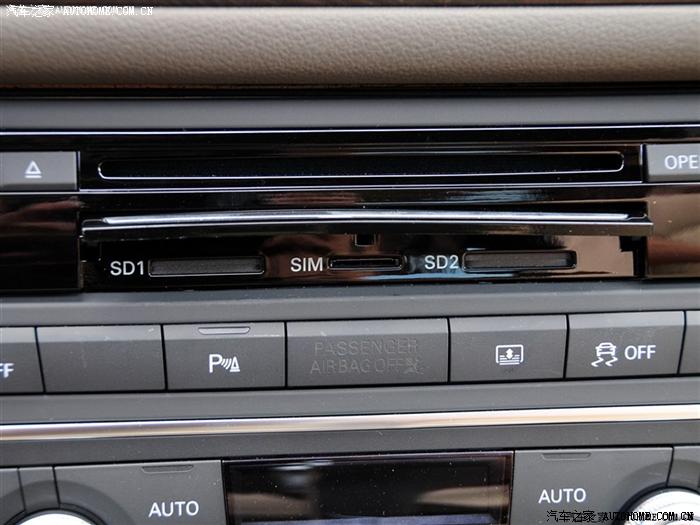 【图】求教!2012款A6L有SD卡吗?在哪插卡?我
