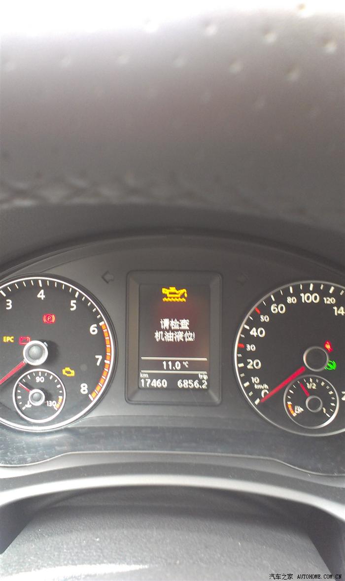 【图】2600公里机油灯亮起,烧机油的朋友顶起