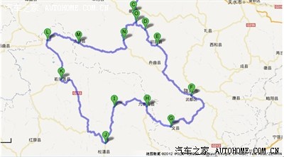 【海图】——单车全程1500公里全家甘肃甘南==四川九寨自驾游