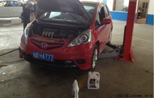 【图】继续换变速箱油,机油作业贴!二明