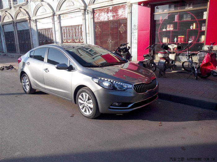 【图】钛银色起亚K3GLS AT 提车作业回忆录,