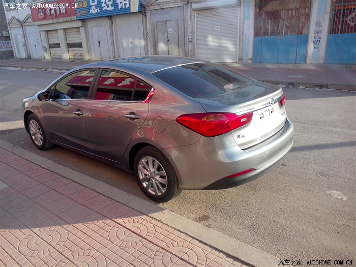 【图】钛银色起亚K3GLS AT 提车作业回忆录,