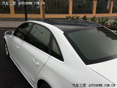 鬼鬼继续完美呈现,白车黑顶,黑内---欢迎欣赏_奥迪a4l论坛_手机汽车之