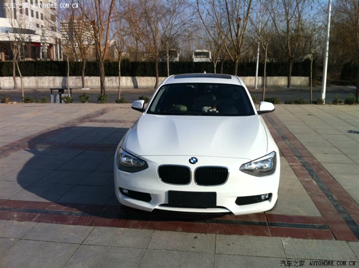 【图】宝马116领先 雪山白 原厂382轮毂 作业_宝马1系论坛_汽车之家论坛