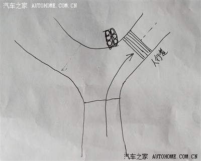 【图】请问这样的三岔路口 红灯可以右转吗?