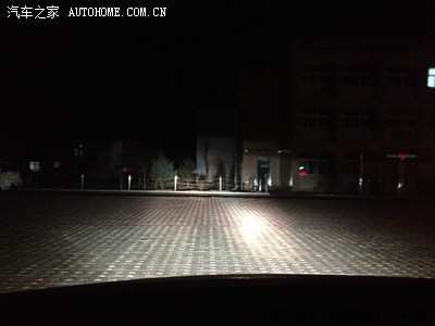 告别夜盲症,改装龙鼎大灯总成~补充调整照片以及与卤素灯的对比