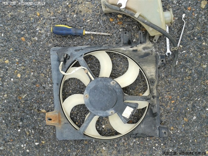 【图】风扇一转,方向盘就抖动加强,个人分析以