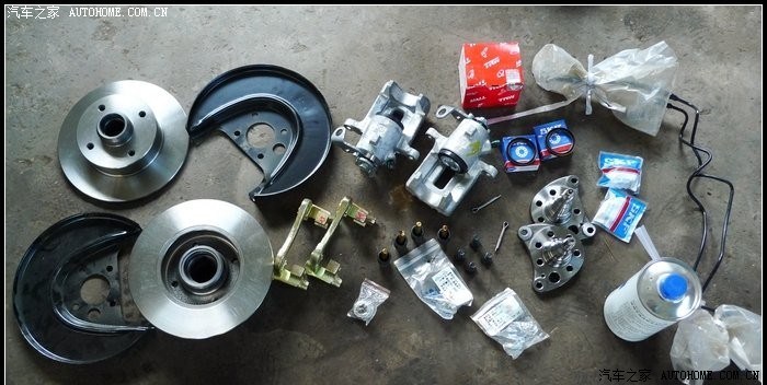 【图】桑塔纳志俊完美改装--后碟刹--海量高清