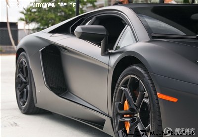 亚光黑大牛!!LP700_兰博基尼论坛_手机汽车之家