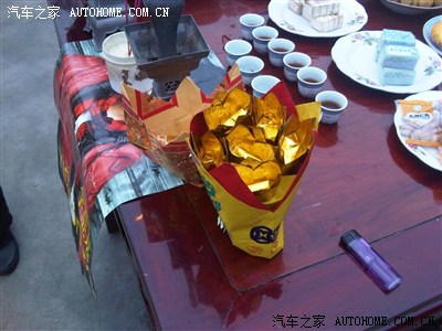 过年给车头菩萨上供啦
