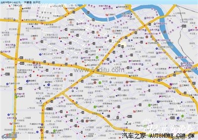 市内六区最新违章摄录电子眼明细及详细位置地