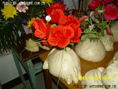 晋南老人去世三周年贡品 传统花 馍 欣赏图片超