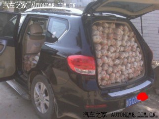 【图】h6拉货还是可以的!_哈弗H6论坛