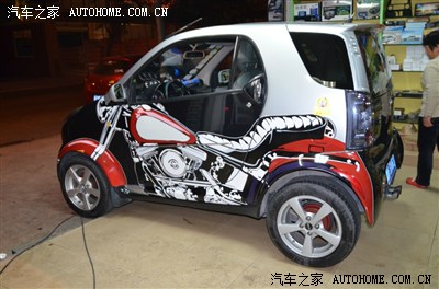 Smart 全包型摩托车车身拉花 cool_smart论坛