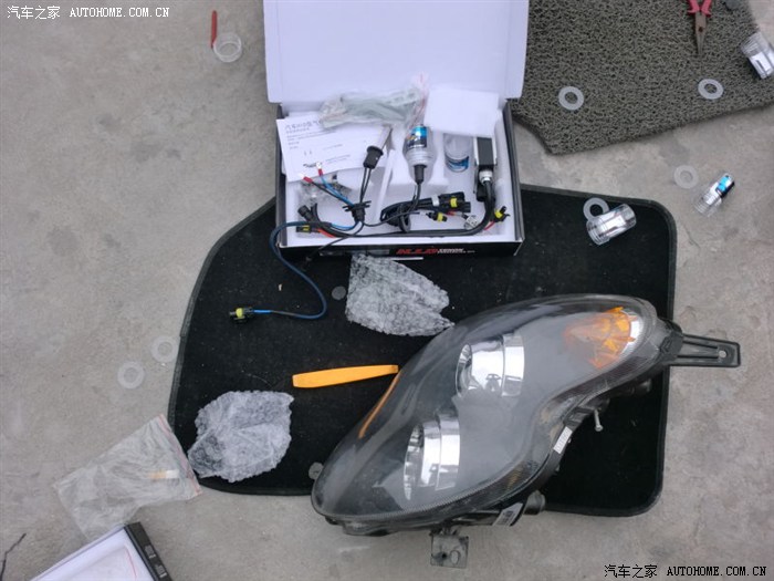 【图】【宁波车友会】三辆蛋蛋改疝气大灯。技