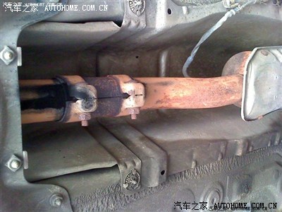 排气管卡箍处漏气怎么处理?_宝来\/宝来经典论