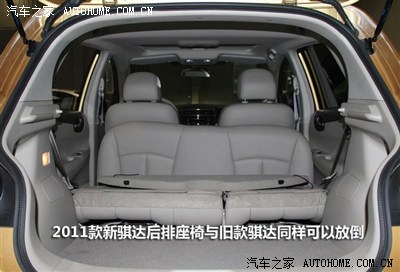 关于新骐达坐垫放倒问题