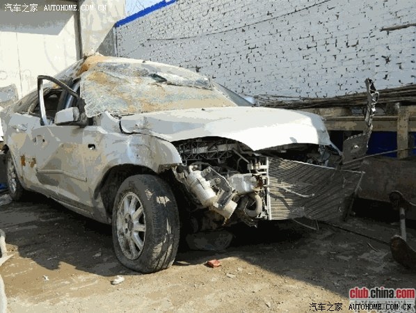 【图】日本车的吸能技术比钢铁还利害?