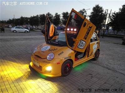 【图】 视觉大片-爆改Q3 全车{亚光}喷漆 内饰等