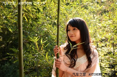 精 逍客车模&竹林美女(有xyz)