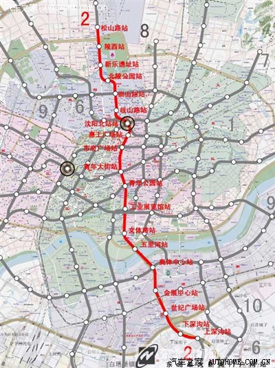 沈阳地铁二号线北延图片