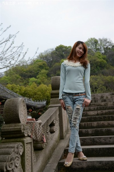 绍兴西园拍美女