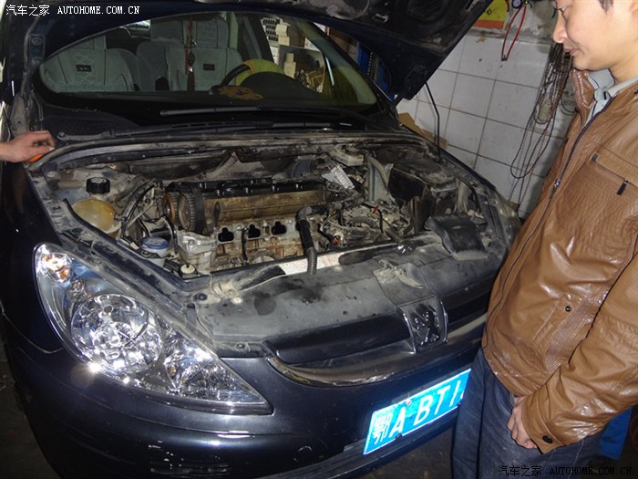 【图】20万了 水泵坏了 搞大咯 气门顶了_标致