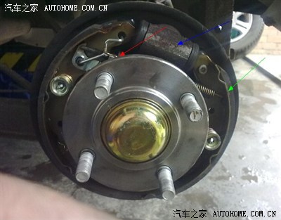 DIY调整手刹,更换前刹车片!