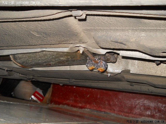 【图】请教如何解决排气管中段下垂的问题!