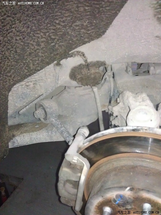 【图】天籁九万多公里保养 避震漏油了!质量问