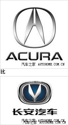 讴歌和逸动的车标 像什么?