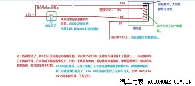 详细的改刹车开关 附属品(简单原理图)