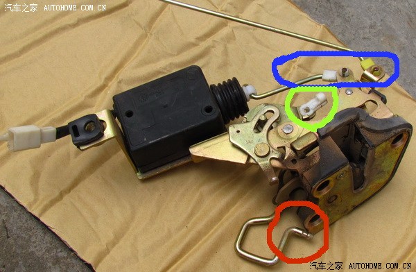 【图】自己动手,修理门把并改装车载收放机