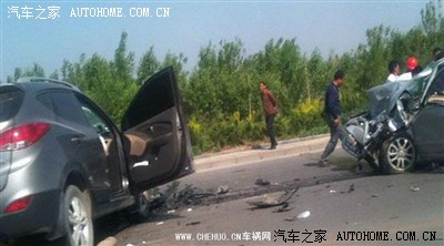 北京现代ix35撞车图片,北京现代ix35图片 北京现代ix35论坛_手机之
