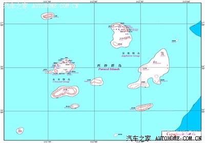 网找西沙群岛  我们重去永乐群岛这边