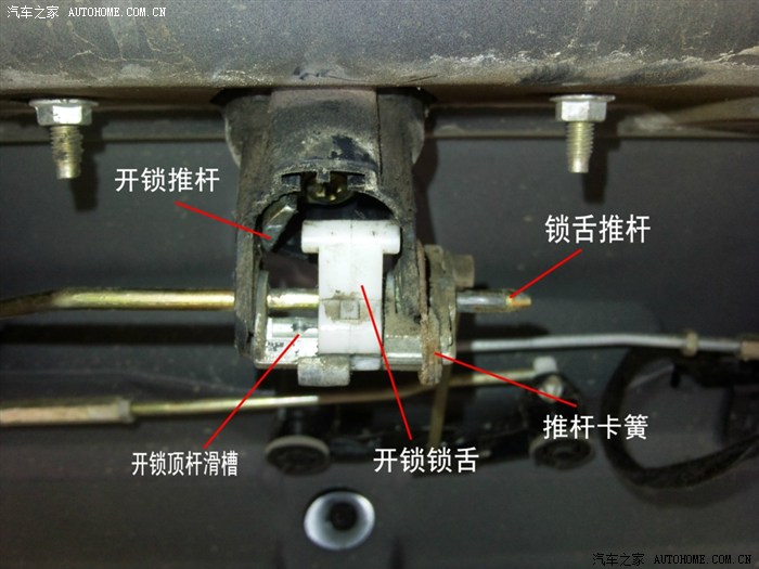 旗云后备箱锁构造及维修 - 吉祥 - 吉祥的博客