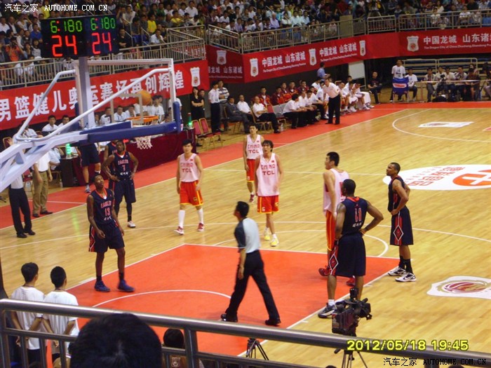 【图】2012.5.18日中国男篮国家队和美国不知