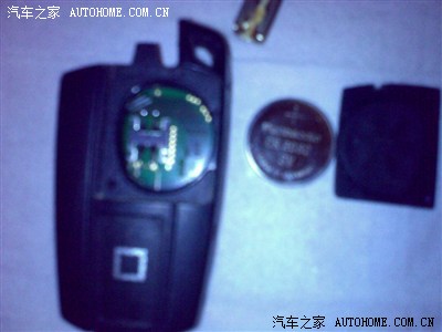 09款加强版X6车钥匙电池更换过程(感应故障还
