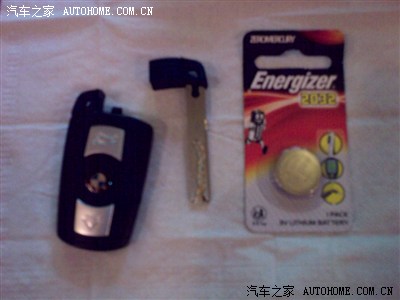 09款加强版X6车钥匙电池更换过程(感应故障还