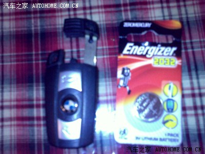 09款加强版X6车钥匙电池更换过程(感应故障还