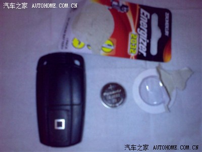 09款加强版X6车钥匙电池更换过程(感应故障还