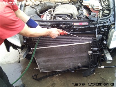 【修车贴】清洁空调散热器和水箱的过程~~