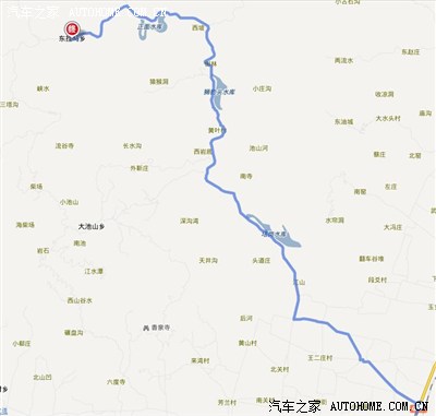 新乡市---卫辉市东栓马乡---林州市临淇镇---辉县市南村镇---新乡市
