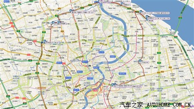 求沪C行驶区域地图_上海